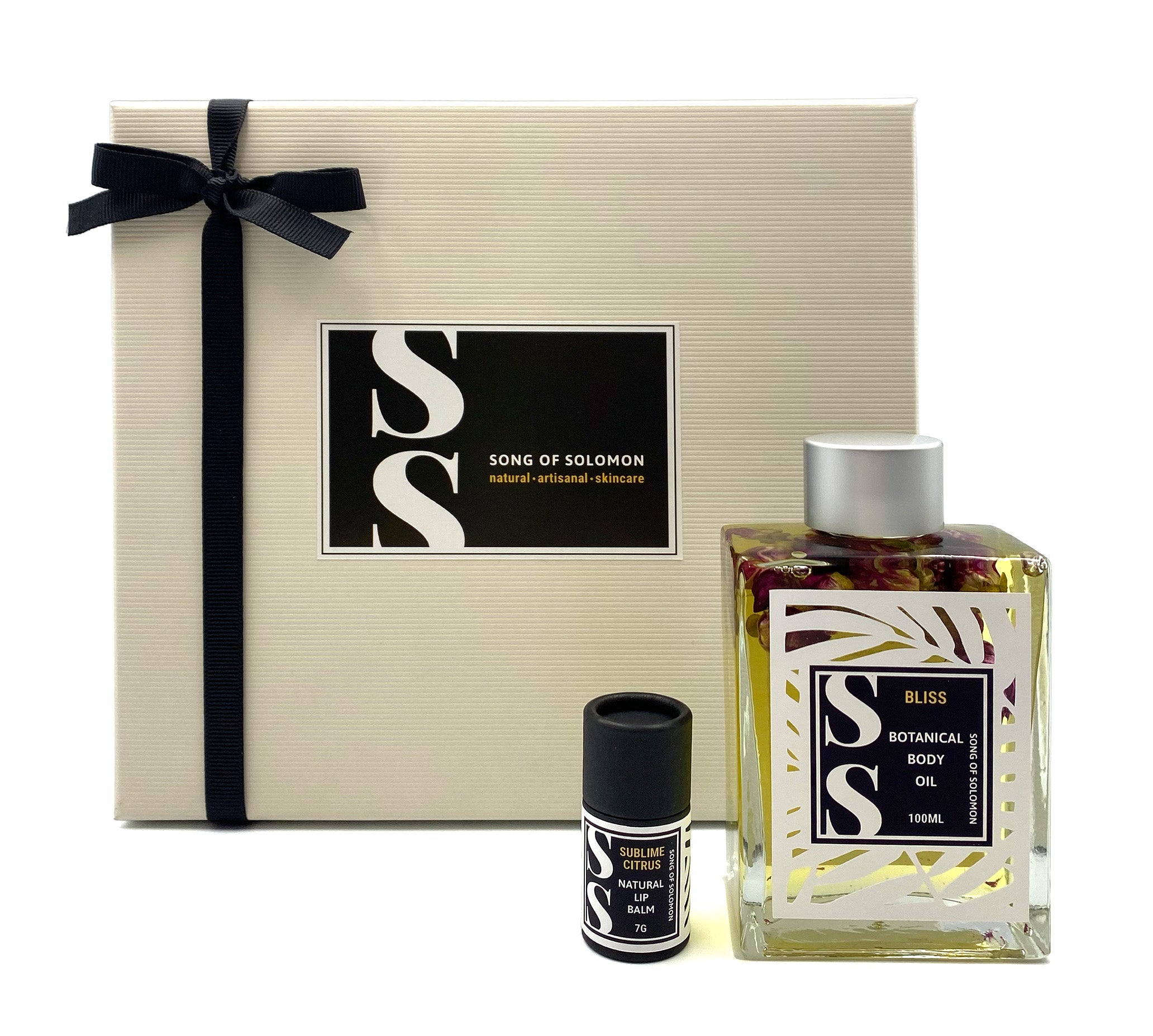 "Hydrate & Nourish" Body Oil & Lip Balm Gift Set